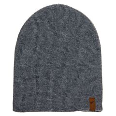 Plain Beanie - Charcoal