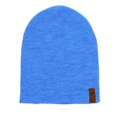 Rib Beanie - Caroline Blue