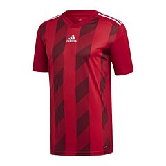 Striped Jersey - Power Red/White