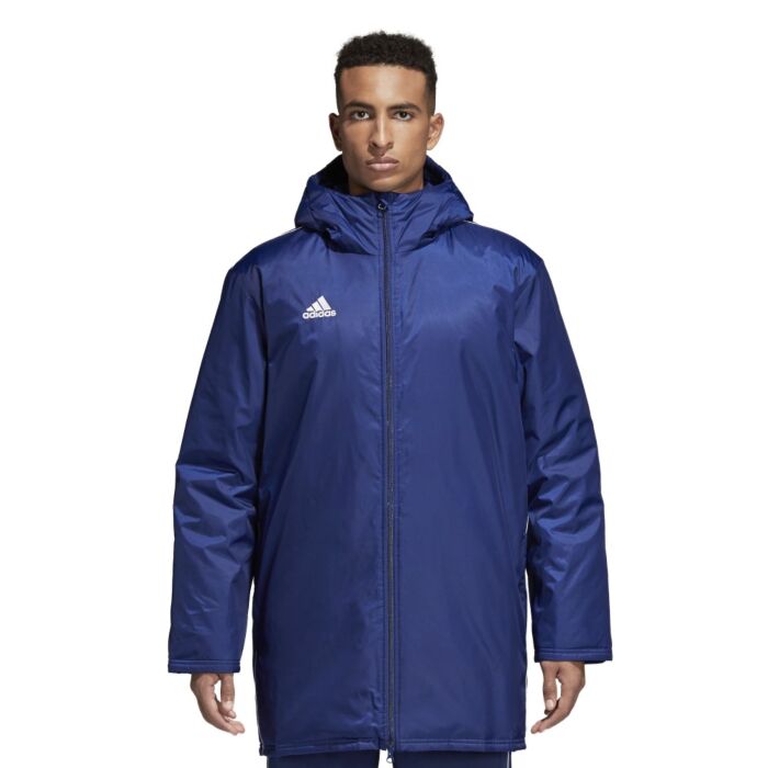Core Stadium Jacket - Dark Blue/White | Football HQ