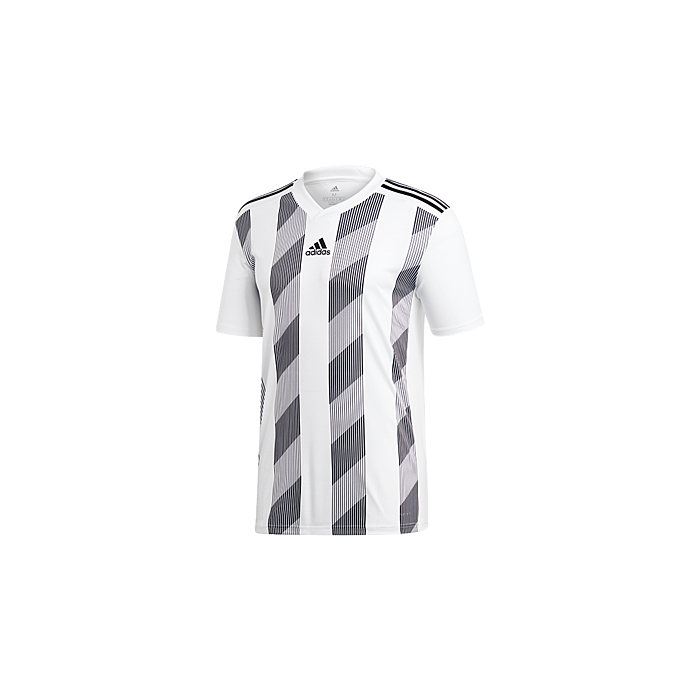 Striped Jersey White/Black Football HQ