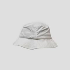 Leather Bucket - White