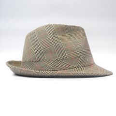 Fedora - Tartan - Brown
