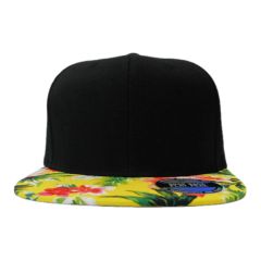Floral Peak - Black/Yellow
